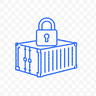 Cargo protection — a lock over a shipping container