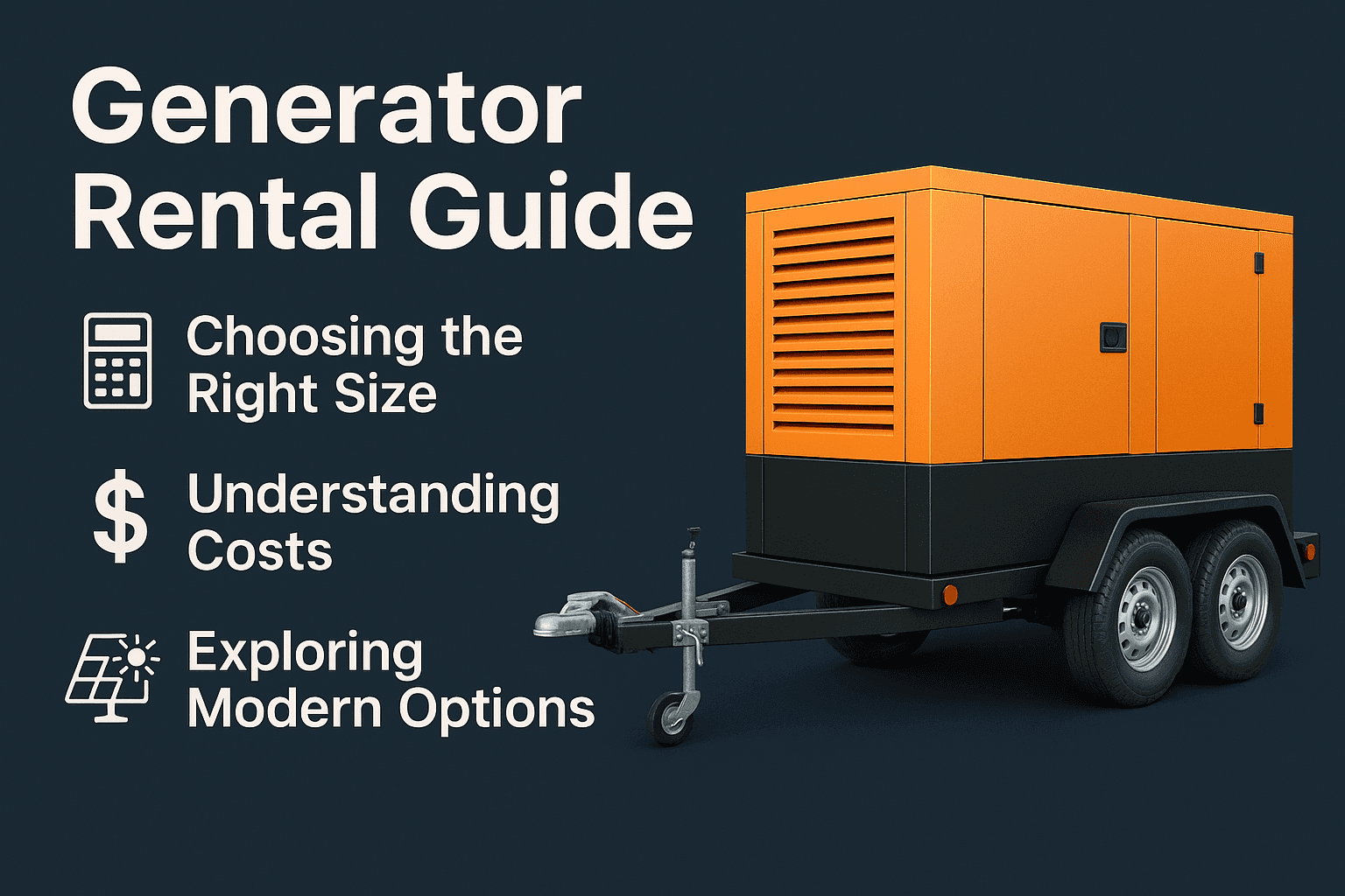 Generator Rental Guide