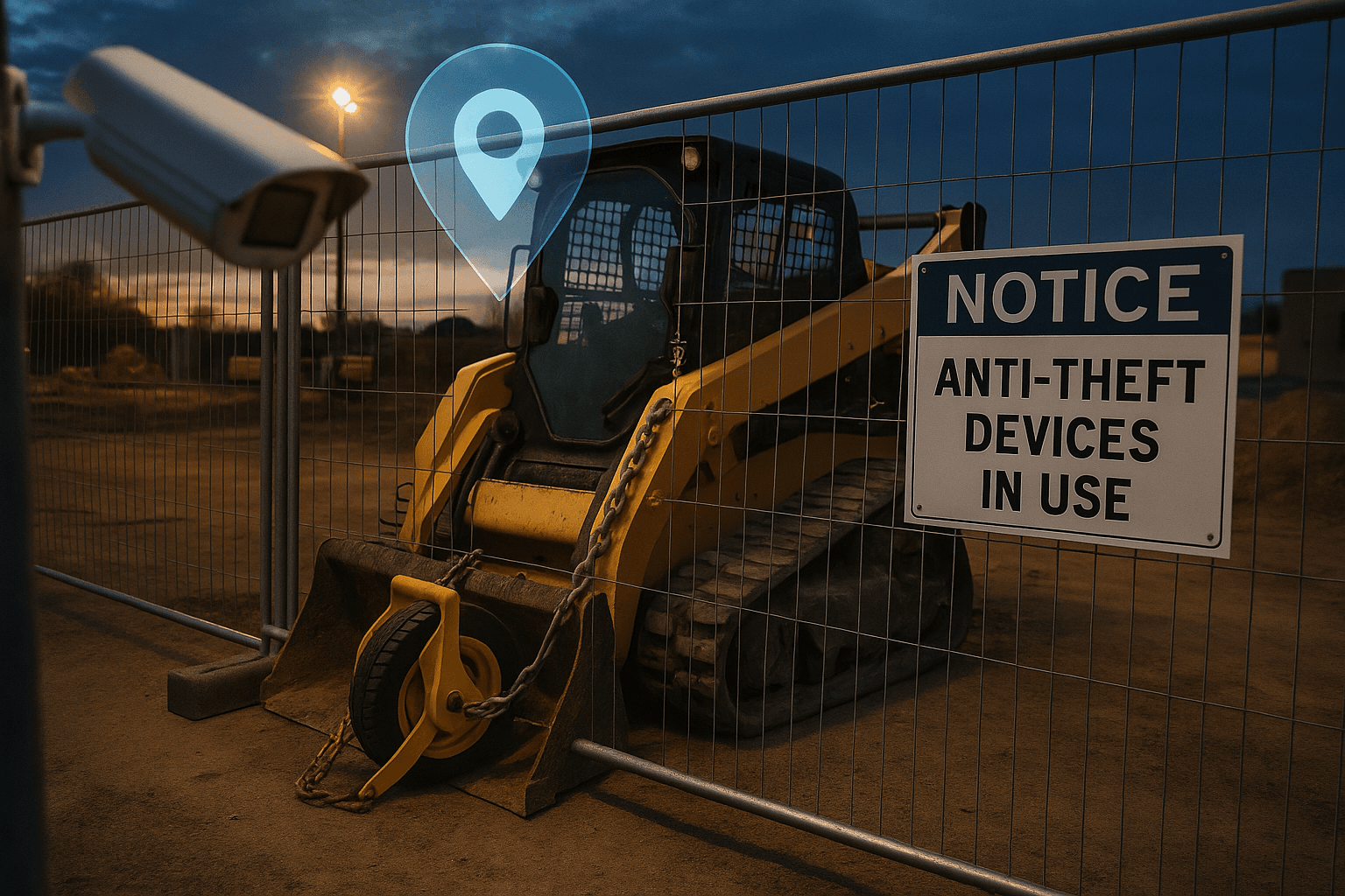Skid Steer Anti Theft Solutions